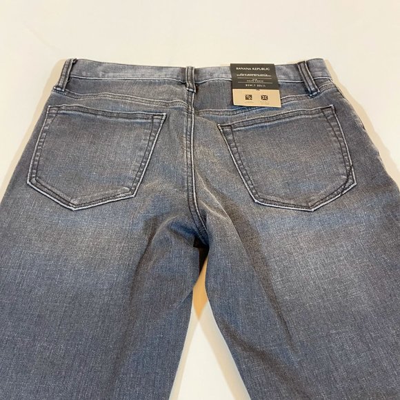 Banana Republic, Men, Slim Fit Dark Grey Denim Jeans, 30X32 - Picture 6 of 7